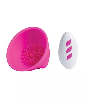 Nina Vibrating Nipple Suckers Pink