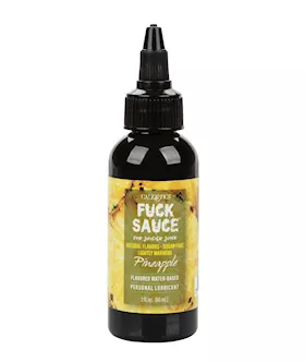 Fuck Sauce Water Based Personal Lubricant  2 oz Pineapple
