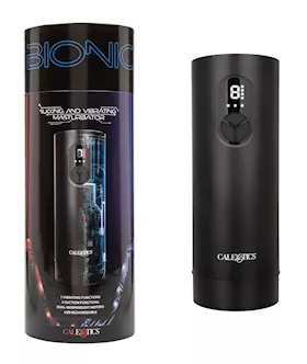 Bionic Sucking amp Vibrating Masturbator