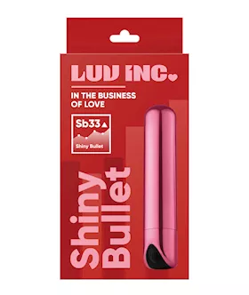 Luv Inc Shiny Bullet  Pink