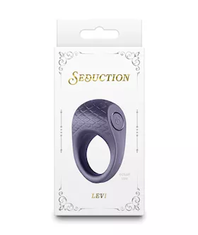 Seduction Levi Cock Ring  Metallic Grey