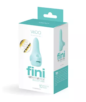 VeDO Fini Rechargeable Bullet Vibe  Turquoise