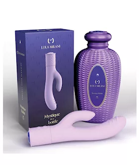 Lola Milani Mystique Rabbit wOrchid Bottle  Lilac