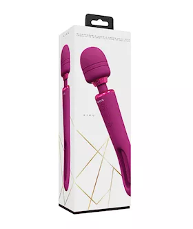 Shots Vive Kiku Double Ended Wand amp GSpot Stimulator  Pink