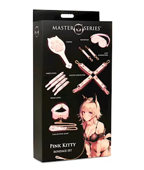 Master Series Tiger Kitty Bondage Set  Pink