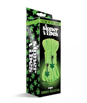 Stoner Vibes Glow in the Dark Rope  Green