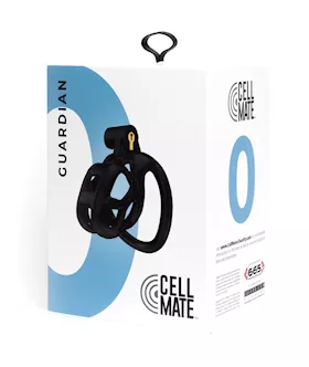 Sport Fucker Cellmate Guardian Chastity Cage  Size 0 Black