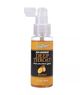 GoodHead Deep Throat Spray  Mango