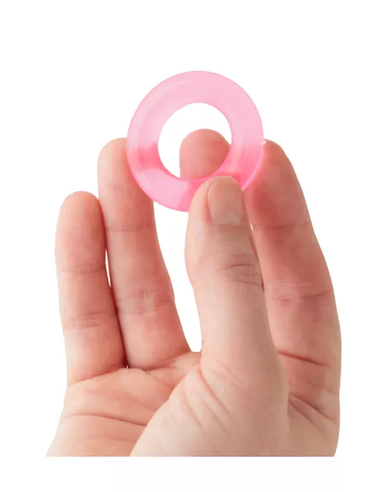  Mega Stretch Doughnut Ring - Random Colour 