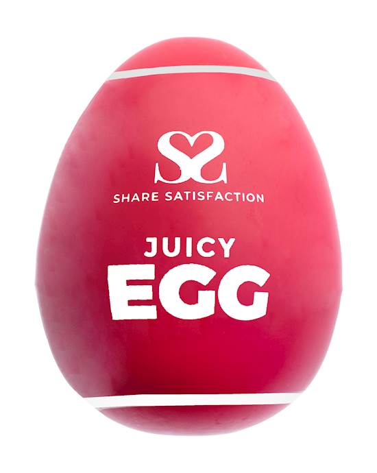 Share Satisfaction Masturbator Egg - Juicy 