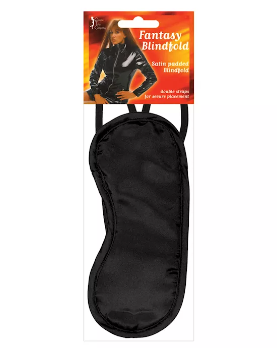 Erotic Toy Company Satin Fantasy Blindfold - Black