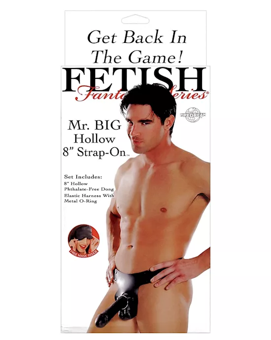 Fetish Fantasy Series Mr. Big Hollow 8" Strap-on