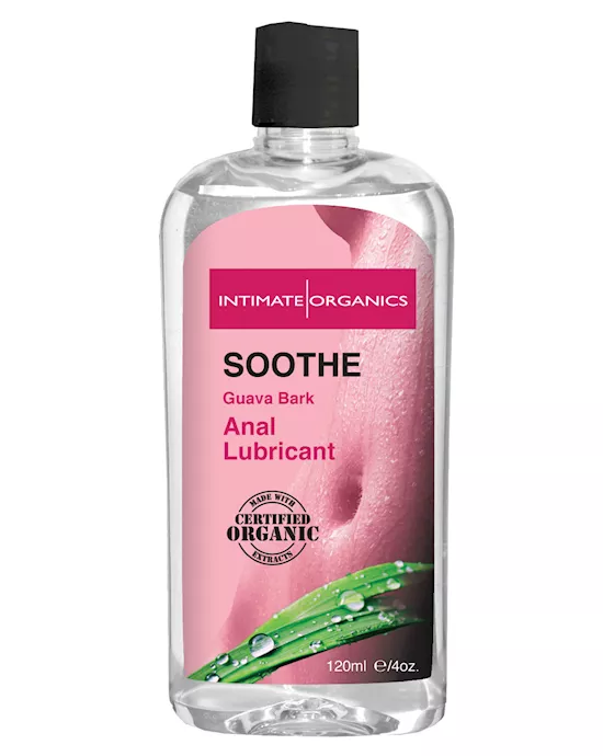 Intimate Earth Soothe Anti-bacterial Anal Lubricant - 120 Ml