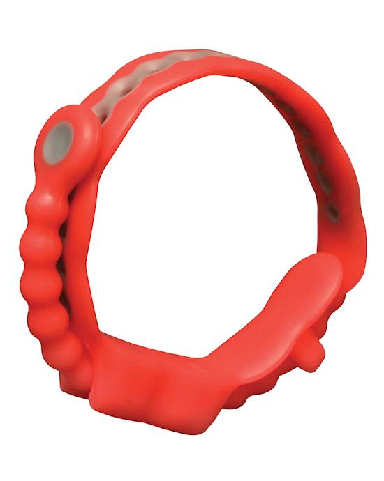 Perfect Fit Speed Shift 17 Adjustments Cock Ring  Red