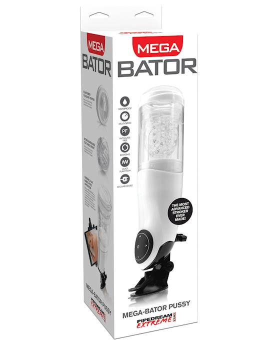 PDX Extreme Mega Bator Rechargeable Strokers  Pussy