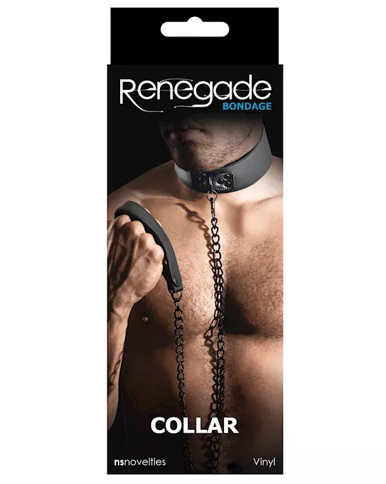 Renegade Bondage Collar - Black