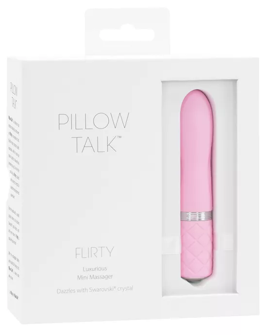 Pillow Talk Flirty Bullet - Pink