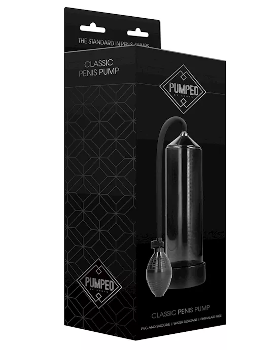 Shots Pumped Classic Penis Pump - Black
