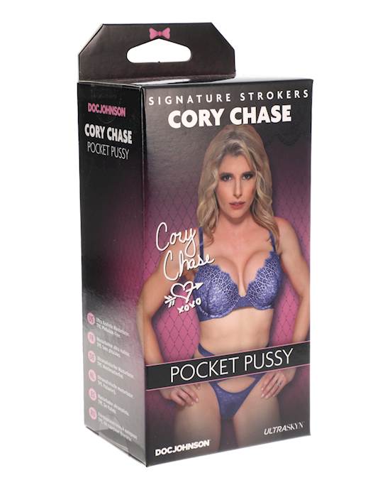 Signature Strokers ULTRASKYN Pocket Pussy  Cory Chase