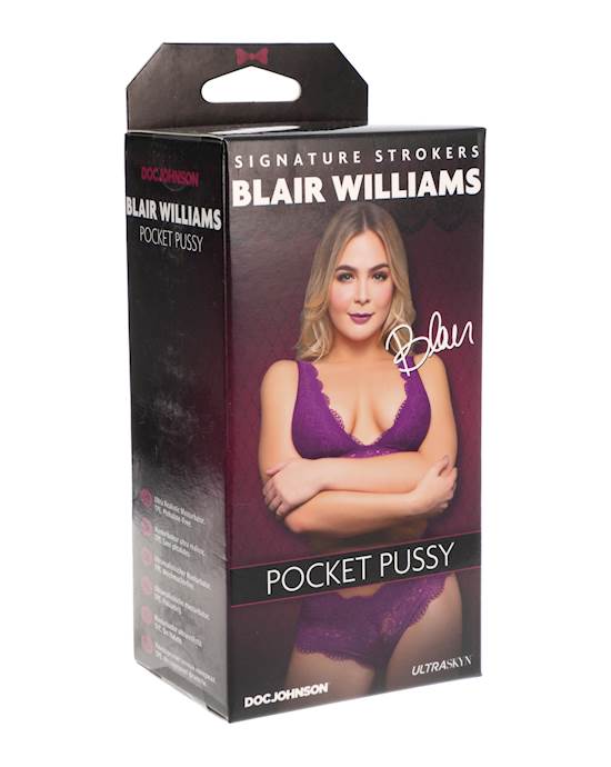 Signature Strokers ULTRASKYN Pocket Pussy  Blair Williams