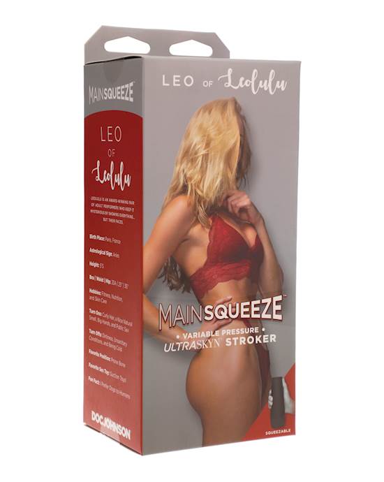 Main Squeeze ULTRASKYN Pussy Stroker  Leo of Leolulu