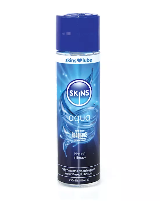 Skins Aqua Water Based Lubricant - 8.5 Oz