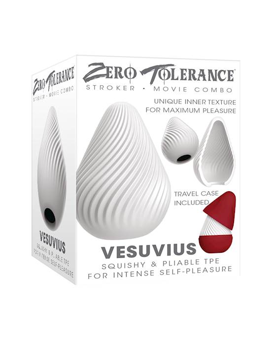 Zero Tolerance Vesuvias Stroker  White