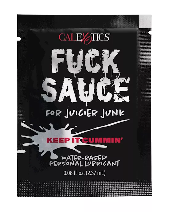 Fuck Sauce Water Based Personal Lubricant Sachet - .08 Oz