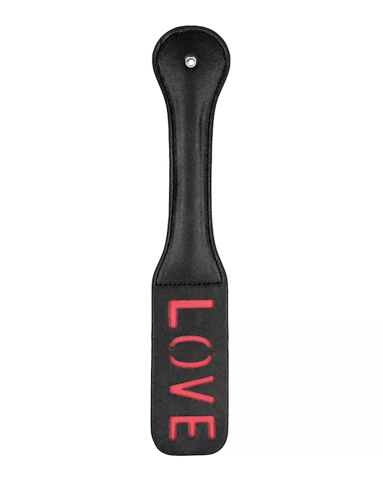 Shots Ouch Love Paddle - Black