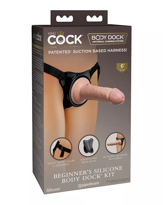 King Cock Elite Beginner's Silicone Body Dock Kit