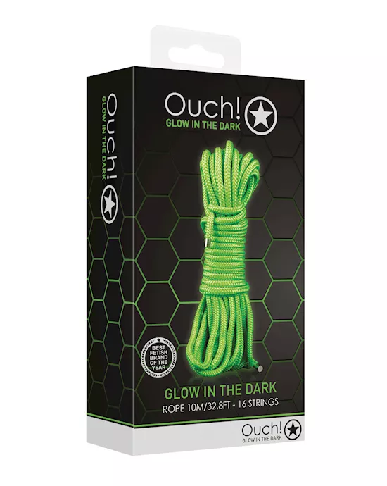 Shots Ouch Rope - 10m Glow in the Dark