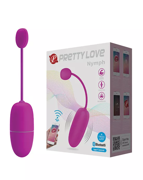 Pretty Love Nymph App-enabled Egg - Fuchsia
