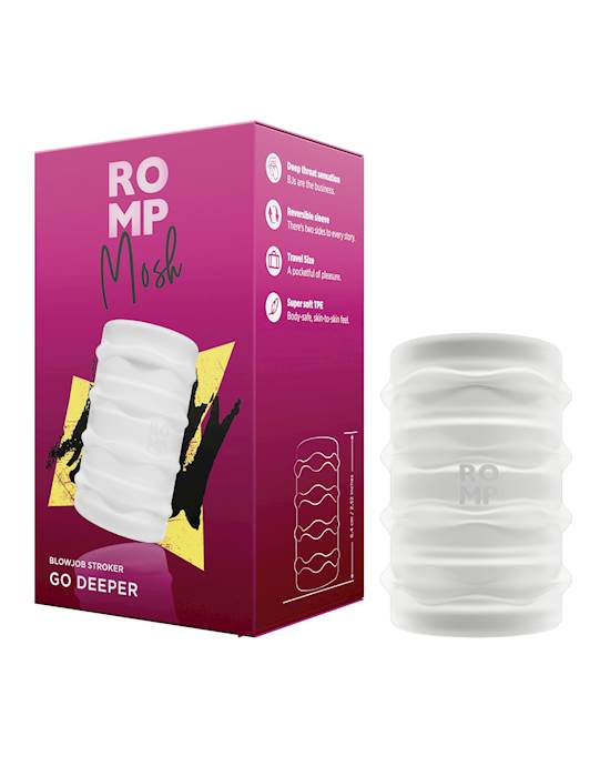 Romp Mosh BJ Stroker  Clear