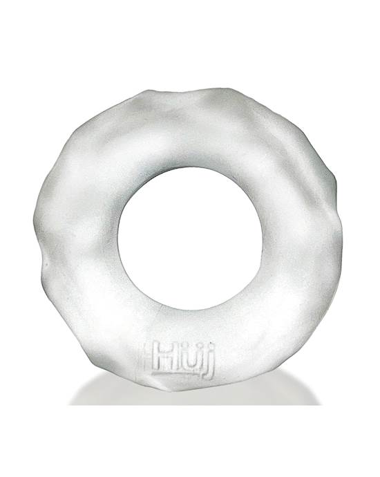 Hunky Junk Fractal Cockring  Clear Ice
