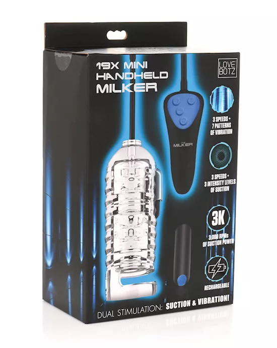 LoveBotz Mini Handheld Milker