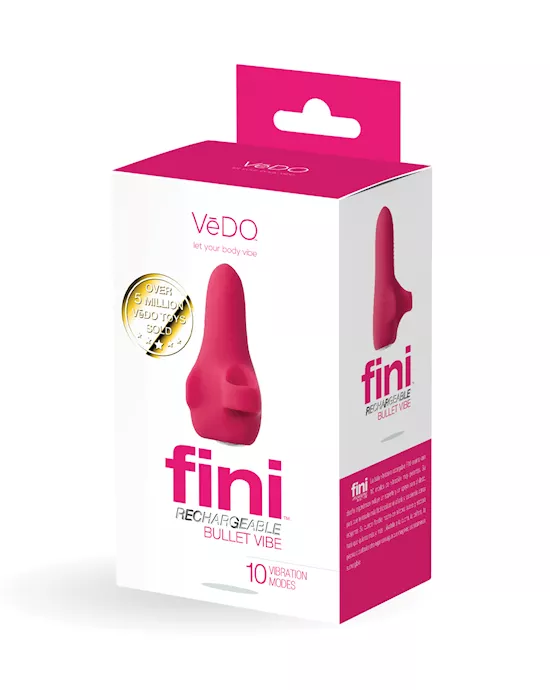 Vedo Fini Rechargeable Bullet Vibe - Pink