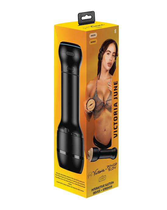 Kiiroo Feel Stars Collection PowerBlow Mouth Combo Set  Victoria June