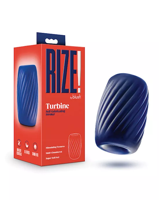 Blush Rize Self Lubricating Stroker - Turbine