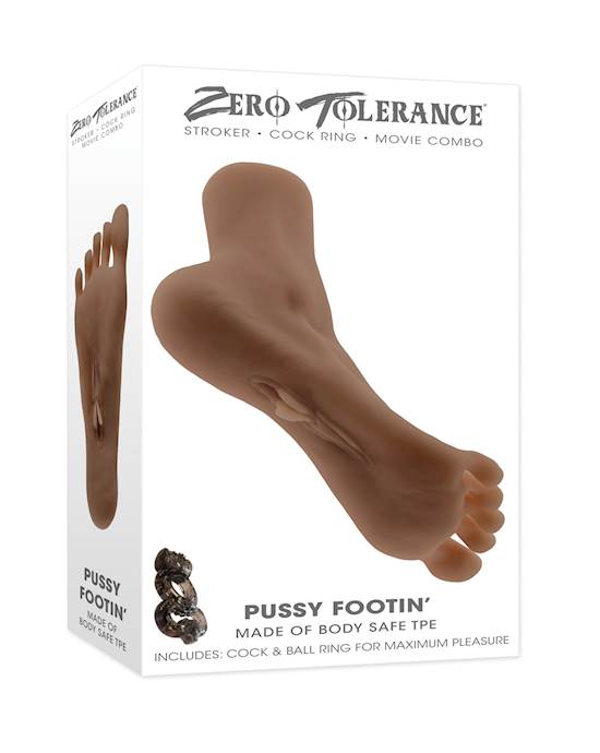 Zero Tolerance Pussy Footin Masturbator  Dark