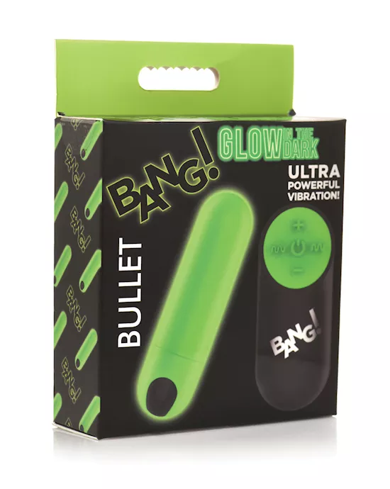 Bang! Glow In The Dark 28x Remote Controlled Bullet