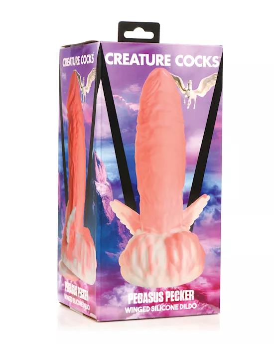 Creature Cocks Pegasus Pecker Winged Silicone Dildo